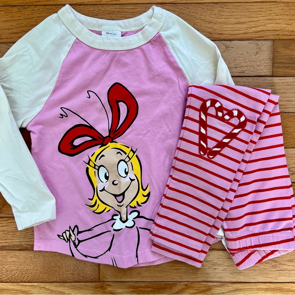Hanna Andersson Cindy Lou Who Christmas Outfit